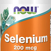 Витамины, минералы Now Foods Selenium 200 мкг (90 капсул)