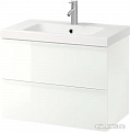 Ikea Тумба с умывальником Годморгон/Оденсвик 092.928.91 (белый)