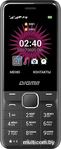 Мобильный телефон Digma Linx A241 (черный)