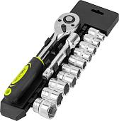 Набор трещотка с головками FORSandTUNE 4123 (12 предметов)