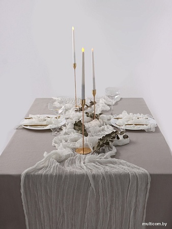 Дорожка на стол Этель 10875216 (белый)