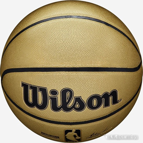 Баскетбольный мяч Wilson NBA Gold Edition WTB3403XB (7 размер)