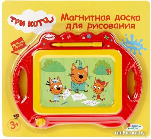 Доска для рисования Играем вместе Три Кота B247-H27006-3CATS