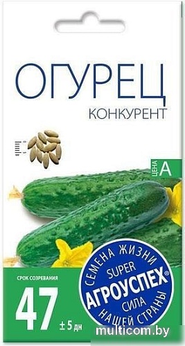 Семена Агроуспех Огурец Конкурент 17642 0.3 г