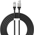 Кабель Baseus CoolPlay Series Fast Charging Cable 2.4A USB Type-A - Lightning (2 м, черный)