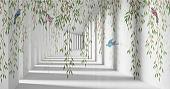 Виниловые обои Citydecor Flower Tunnel 3D 1 500x260