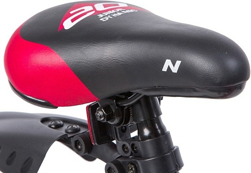 Детский велосипед Novatrack Flightline 20 207FLIGHTLINE.GR9 (серый/красный, 2019)