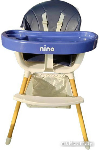 Высокий стульчик Nino Lark (темно-синий)