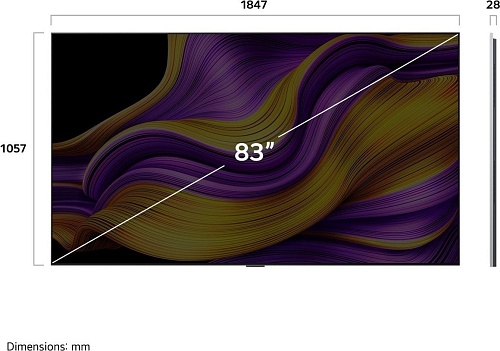 OLED телевизор LG OLED evo AI G5 OLED83G5RLA
