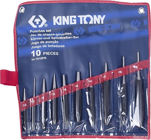 Набор выколоток King Tony 1010PR (10 предметов)