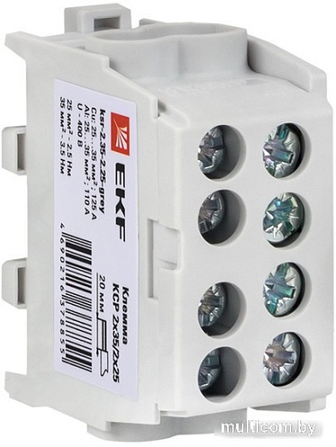 Клемма EKF PROxima KSR-2.35-2.25-Grey