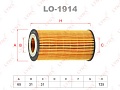 Масляный фильтр LynxAuto LO-1914