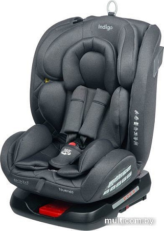 Детское автокресло Indigo Tourneo Isofix (черный)