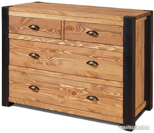 Комод Kommodum MEXICA-COM2+2T 1160x500х840