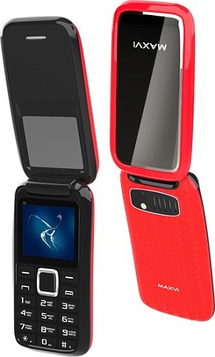 Мобильный телефон Maxvi E2 (красный)