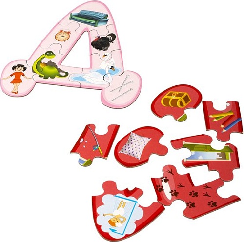 Развивающая игра Bondibon Логопазлы. Парные согласные Г-К, Д-Т ВВ5120