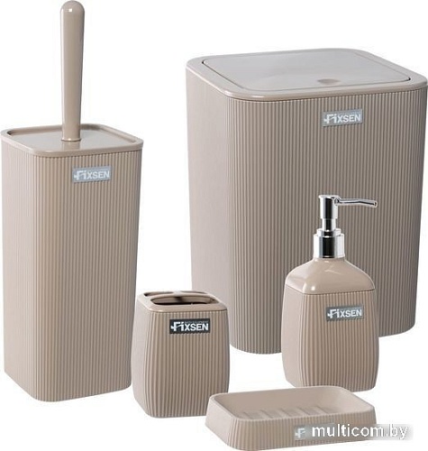 Мусорное ведро Fixsen Brown FX-403-6