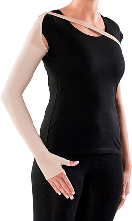 Рукав компрессионный Sigvaris Traditional с перчаткой 80976 (L Short)