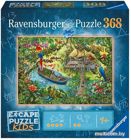 Пазл Ravensburger Пазл-квест Детские джунгли 12989 (368 эл)
