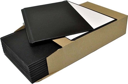 Картонная обложка для переплета OPUS Metalbind Classic А5 217x151 мм OHC217X151C10 (10 шт, черный)