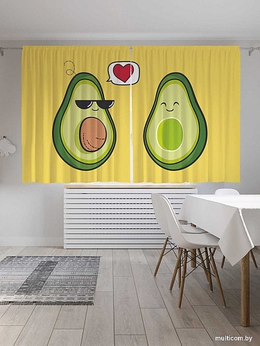 JoyArty Влюбленные авокадо p_91961 (145x180)