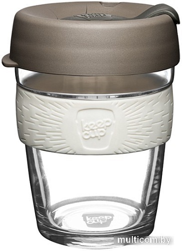 Многоразовый стакан KeepCup Longplay Brew M Latte 340мл (серый)