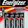 Батарейка Energizer Alkaline Power LR6 AA BL4 638377P 4 шт