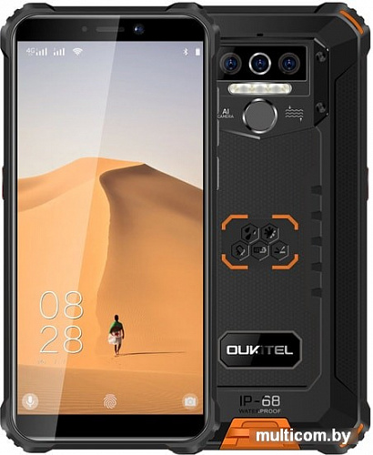 Смартфон Oukitel WP5 4GB/32GB (оранжевый)