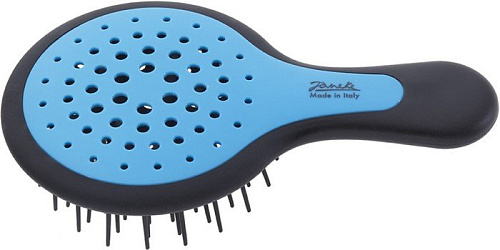 Расческа Janeke Superbrush Mini 71SP220NERBFL (черный/голубой)