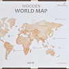 Пазл Woodary Карта мира XL 3146