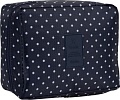 Косметичка Sima-Land Горошек. На молнии 7081522 (темно-синий)