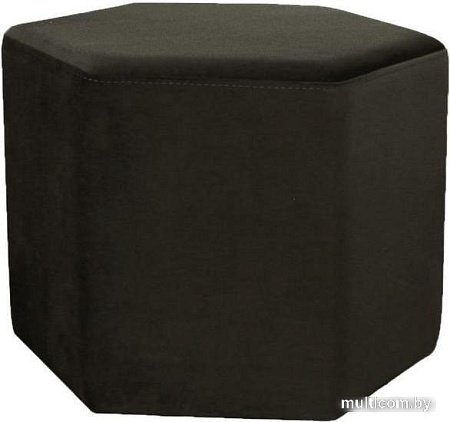 Пуфик Brioli Сота (в17 темно-серый)