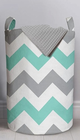 Корзина JoyArty Бледные зигзаги gaba_11612_L