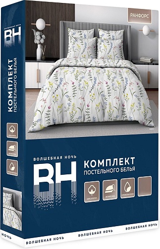 Постельное белье Волшебная ночь Прованс 1.5сп ВН 1501 30104/1 РФ10 01