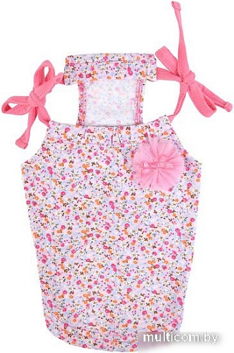 Футболка Puppia WildFlower PAUB-TS1806-SB-L (голубой)