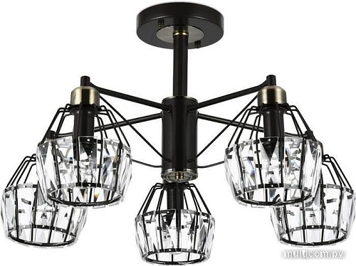 Подвесная люстра Ambrella light Traditional TR5870/5 DCF/SB