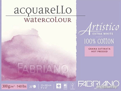 Набор бумаги для рисования Fabriano Artistico Extra White 19302330/00302330