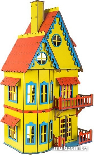 Кукольный домик Большой слон Д-008 (желтый)