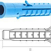 Дюбель распорный Starfix SMC3-46345-100