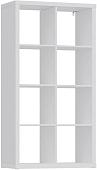 Стеллаж Mebelain Фора 8 (белый)