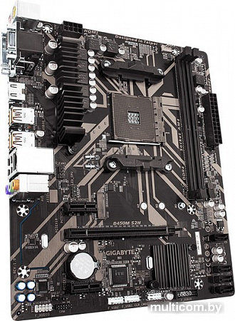 Материнская плата Gigabyte B450M S2H (rev. 1.0)