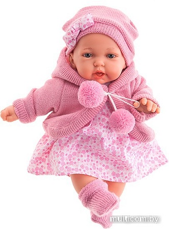 Пупс Antonio Juan Азалия в ярко-розовом 12022