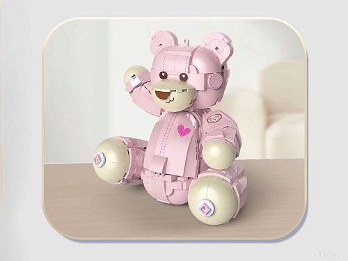 Jaki Розовый Мишка Тэдди JK8133