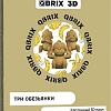 Конструктор QBRIX Три обезьянки 3D 20040