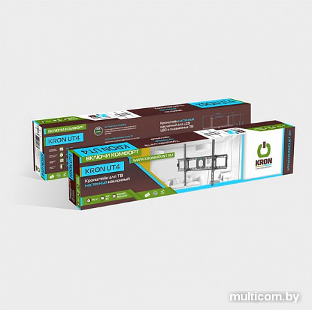 Кронштейн Onkron UT4 (черный)