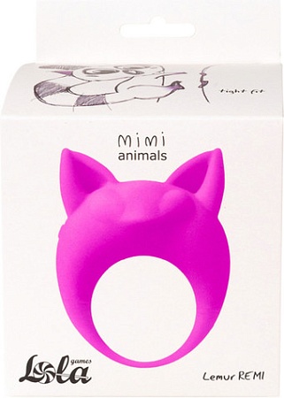 Виброкольцо Lola Games Lemur Remi 184538 7000-15Lola (фиолетовый)