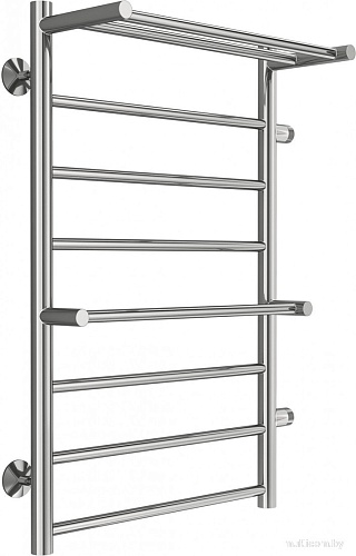 Полотенцесушитель TERMINUS Анкона П8 500x800 (боковое подключение м/о 500, хром)