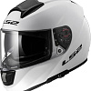 Мотошлем LS2 FF397 Vector FT2 Solid (M, white)