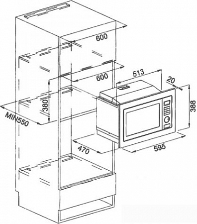 Микроволновая печь Franke FMW 250 SM G XS