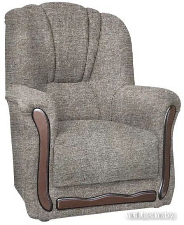 Интерьерное кресло Асмана Анна-1 (бежевый/рогожка)